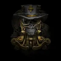 steampunk skull - design
