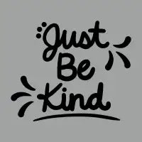 Just Be Kind - design