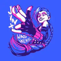 Jinx Was Here - design
