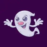Cute Retro Ghost - design