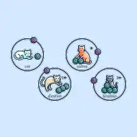 Cation Science Pun - design