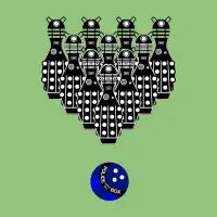 Dalek bowling - design