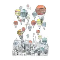 Voyages Over Edinburgh - design