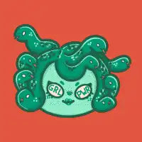 Girl Power Medusa T-Shirt - design