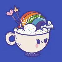 Happy Thoughts Cup - design