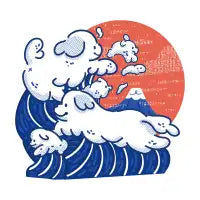 Puppy Waves - design