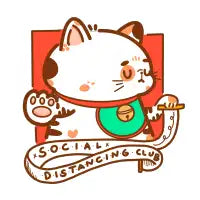 Social Distancing Club T-Shirt - design