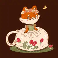 Teacup Fox - design