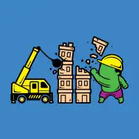 Part Time Job Construction - design