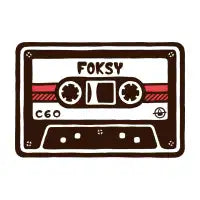 Retro C60 Cassette Tape Comic Art - design