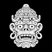 Ancient Demon Mask - design