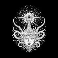 Cosmic Octopus Deity - design