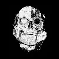 Cyborg Skull Portrait - design