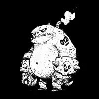 Gothic Monster Robot - design
