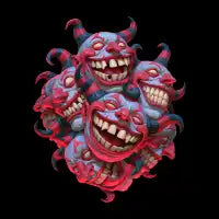 Grinning Monster Cluster - design