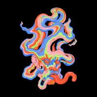 Psychedelic Face Explosion - design