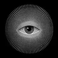 Radiant All Seeing Eye - design