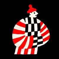 Retro Graphic Figure - design