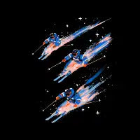 Skiers - design