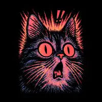 Surprised Cat - design