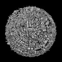 Urban City Graphic T-Shirt - design
