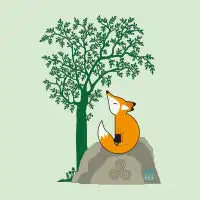 Fox And Tea _ Magic Tree - design