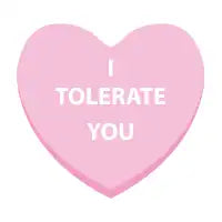 i tolerate you - design