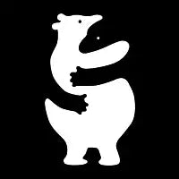 Huggers, white edition - design
