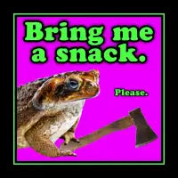 Bring me a snack - design
