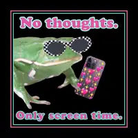 not thoughts just screen time - design