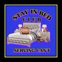 Stay in Bed CLUB - design