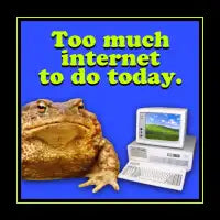 Too much internet to do today - design