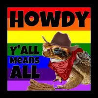 yall means all - design