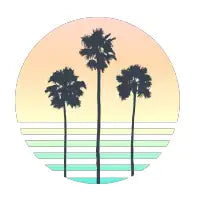 Palm Trees In Sunset - design