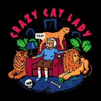 Crazy Cat Lady - design