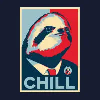 Sloth For President - design