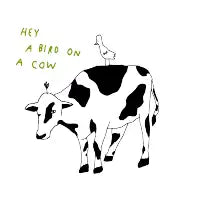 Bird on Cow - design