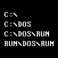 C DOS RUN - design
