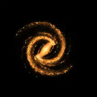 Minimal Spiral Galaxy - design