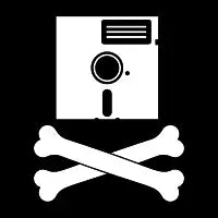 Software Pirate | 5.25" Floppy Disk Edition T-Shirt - design