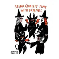 Spend Quality Time with Friends - design