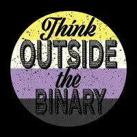 Think Outside The Binary - design