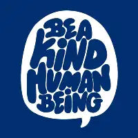 Be A Kind Human Being - design