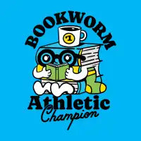 Bookworm Athletic Champion - design