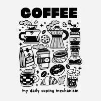 Coffee My Daily Coping - design