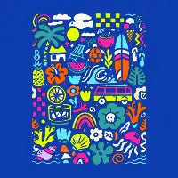 Summer in Technicolor - design