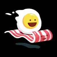 Magic Bacon Ride (Black Variant) - design