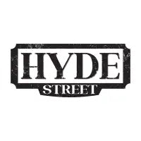 Hyde Street: Logo Black Letters BW 003 - design