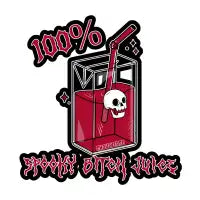 100% Spooky B*tch Juice Sticker - design