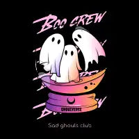 Boo Crew | Sad Ghouls Club - design